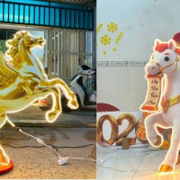 Xu hướng trang trí tết 2026 với mô hình ngựa 3d ấn tượng