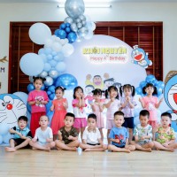 Trang trí sinh nhật thôi nôi